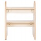 Παιδική σκάλα/σκαμπό "RICKI" σε φυσικό χρώμα 33x43.5x40.5