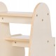 Παιδική σκάλα/σκαμπό "RICKI" σε φυσικό χρώμα 33x43.5x40.5