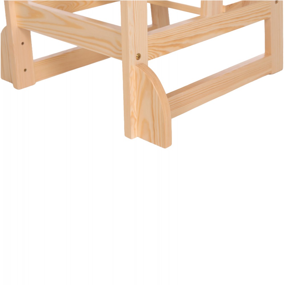 Πύργος εκμάθησης τ. Μοντεσσόρι "PEPE" από ξύλο πεύκου σε φυσικό χρώμα 55x53x90