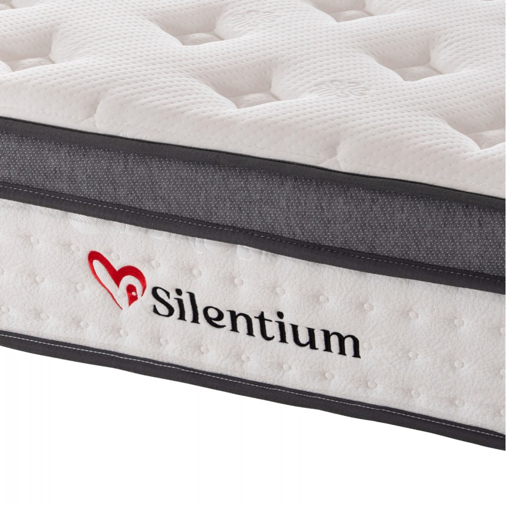 Κρεβάτι μονό με συρτάρι και στρώμα "MELANY" σε ζεμπράνο χρώμα 90x190