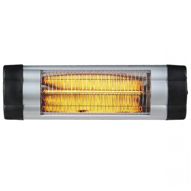 Θερμάστρα τοίχου επαγγελματική υπέρυθμων με λάμπα QUARTZ 2500W