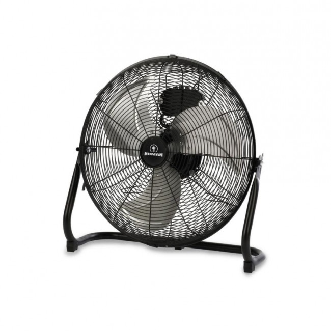 Ανεμιστήρας δαπέδου μεταλλικός με μαύρο φινίρισμα 70W 14"