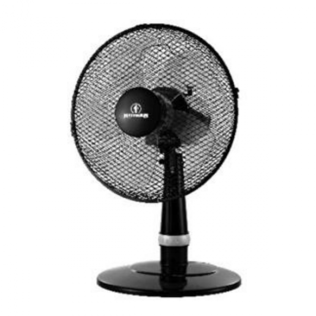 Ανεμιστήρας επιτραπέζιος από μέταλλο σε μαύρο χρώμα 40W Φ30