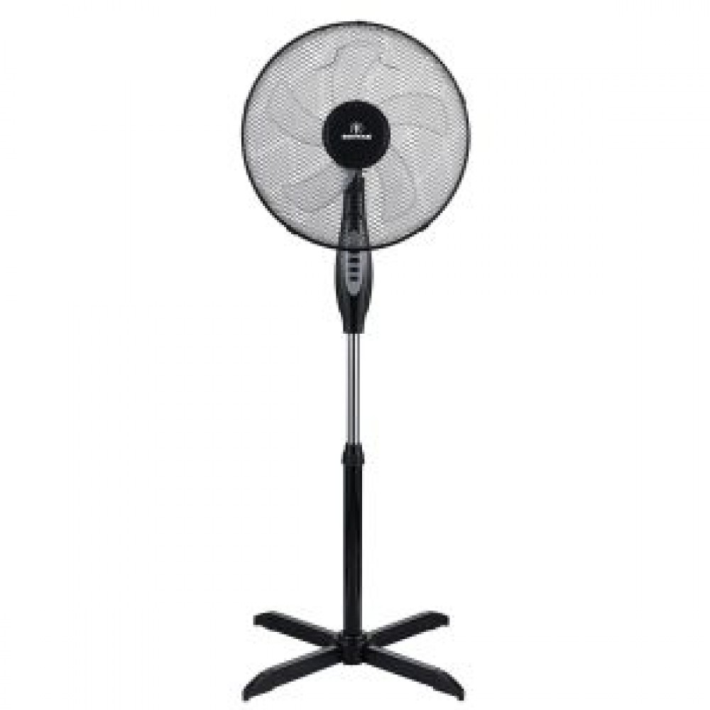 Ανεμιστήρας δαπέδου σε χρώμα μαύρο 55W