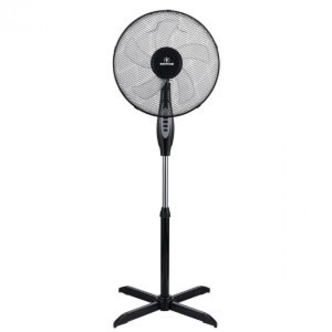 Ανεμιστήρας δαπέδου σε χρώμα μαύρο 55W