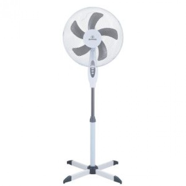 Ανεμιστήρας δαπέδου σε χρώμα λευκό/γκρι 55W