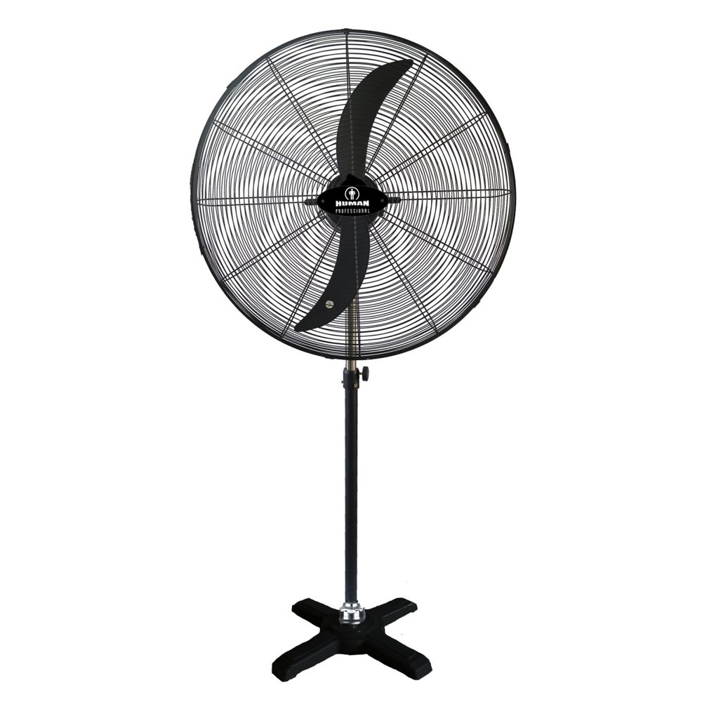 Ανεμιστήρας δαπέδου επαγγελματικός σε χρώμα μαύρο 150W 50cm