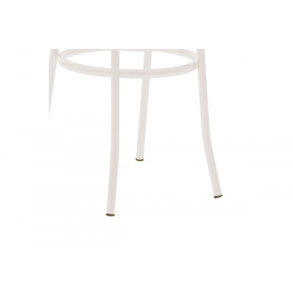 Καρέκλα "WIEN" από μέταλλο/πλαστικό σε εκρού/μπεζ χρώμα 40x83