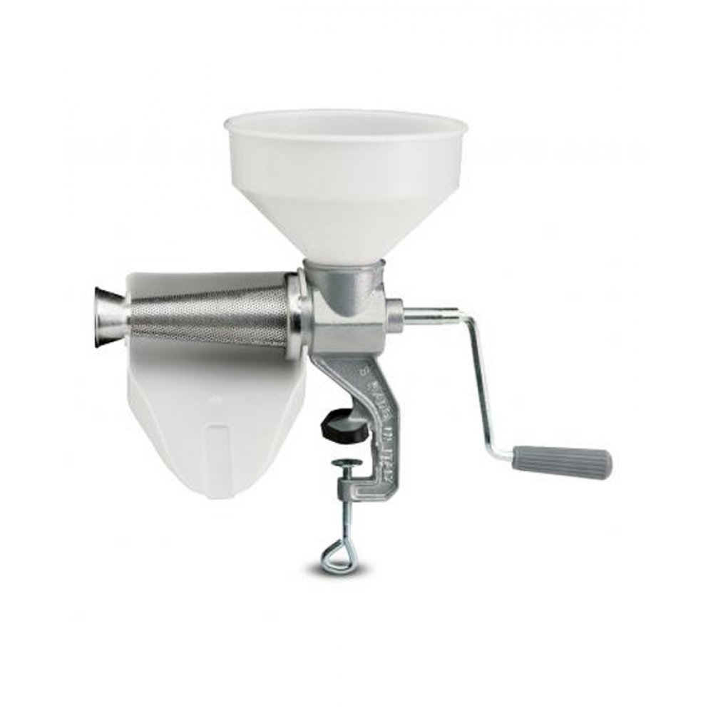 Πολτοποιητής χειρός "Ν.3" ντομάτας με πλαστικά εξαρτήματα σε χρώμα λευκό/ασημί