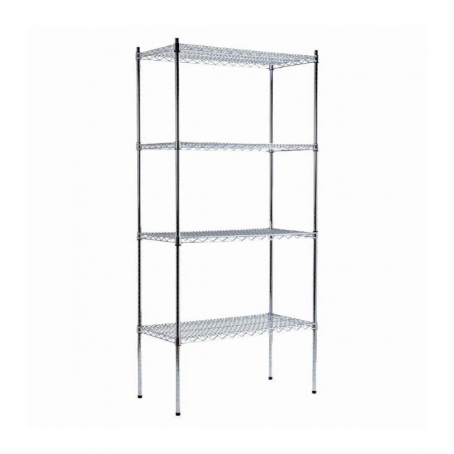 Μεταλλική ραφιέρα βαρέως τύπου με 5 ράφια 70x70x200