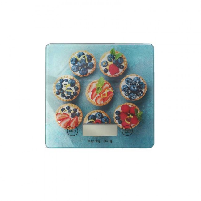Ζυγαριά κουζίνας ψηφιακή με σχέδιο