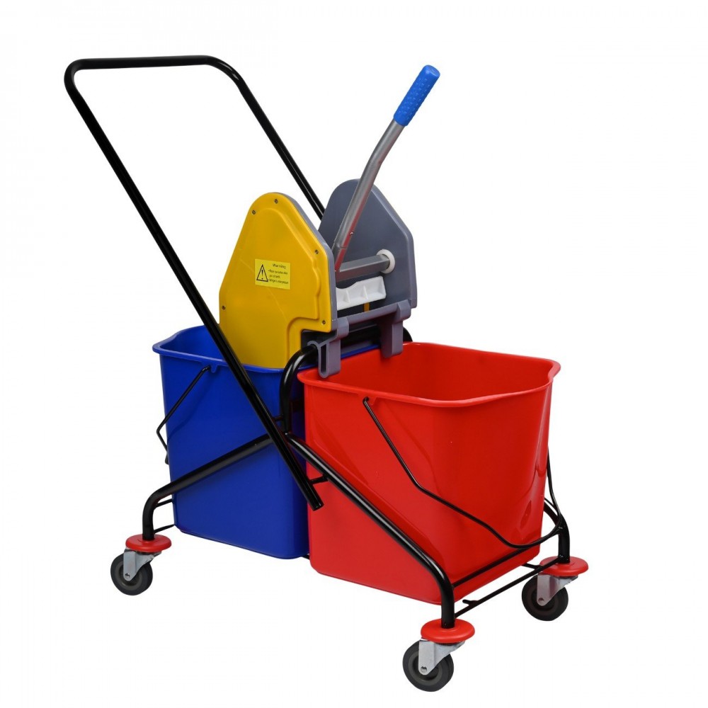 Σφουγγαρίστρα τρόλει "ΜΙΜΟΖΑ" σε μπλε-κόκκινο χρώμα