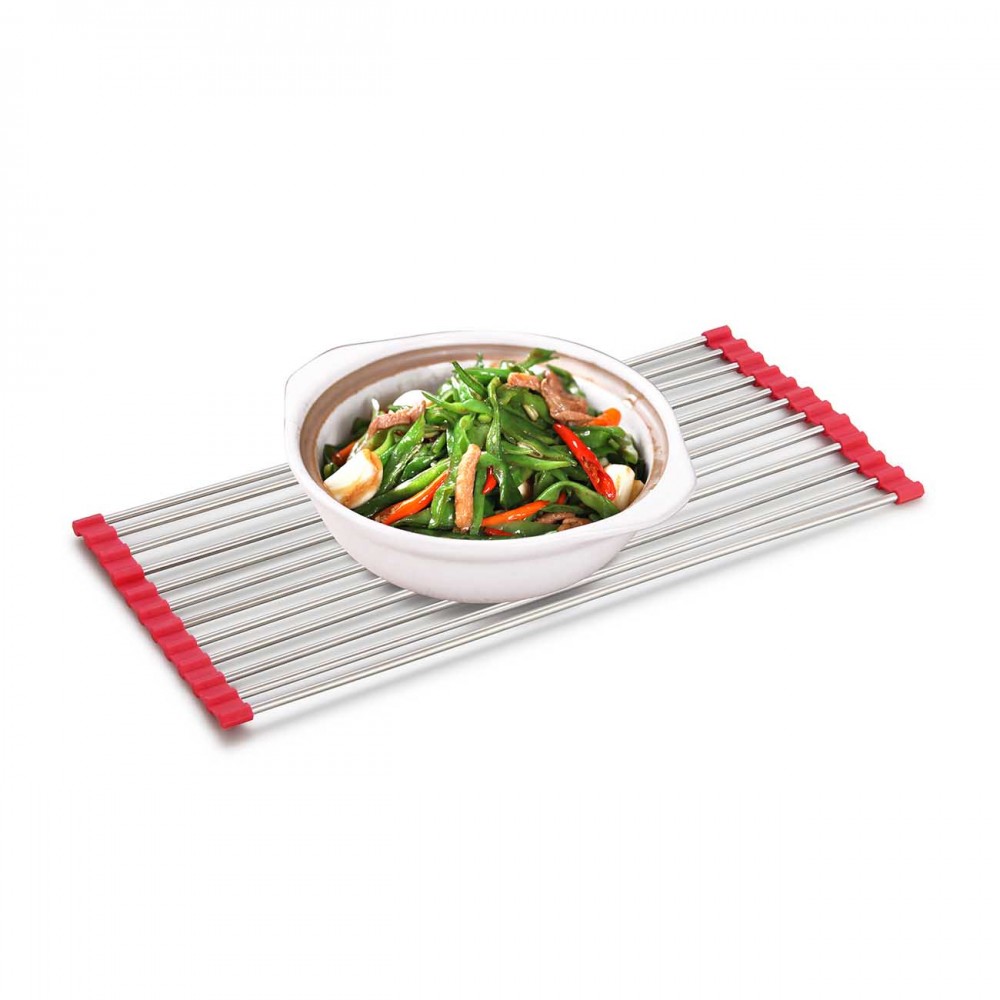 Σχάρα νεροχύτη από αλουμίνιο/σιλικόνη 24,5x49