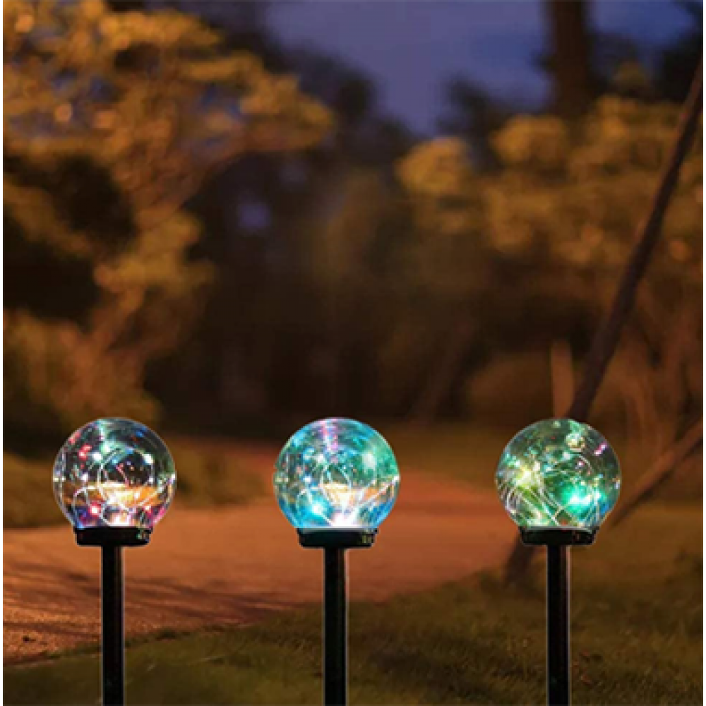 Ηλιακό φωτιστικό "ΟΥΡΑΝΙΟ ΤΟΞΟ" με λαμπάκια LED 10x34