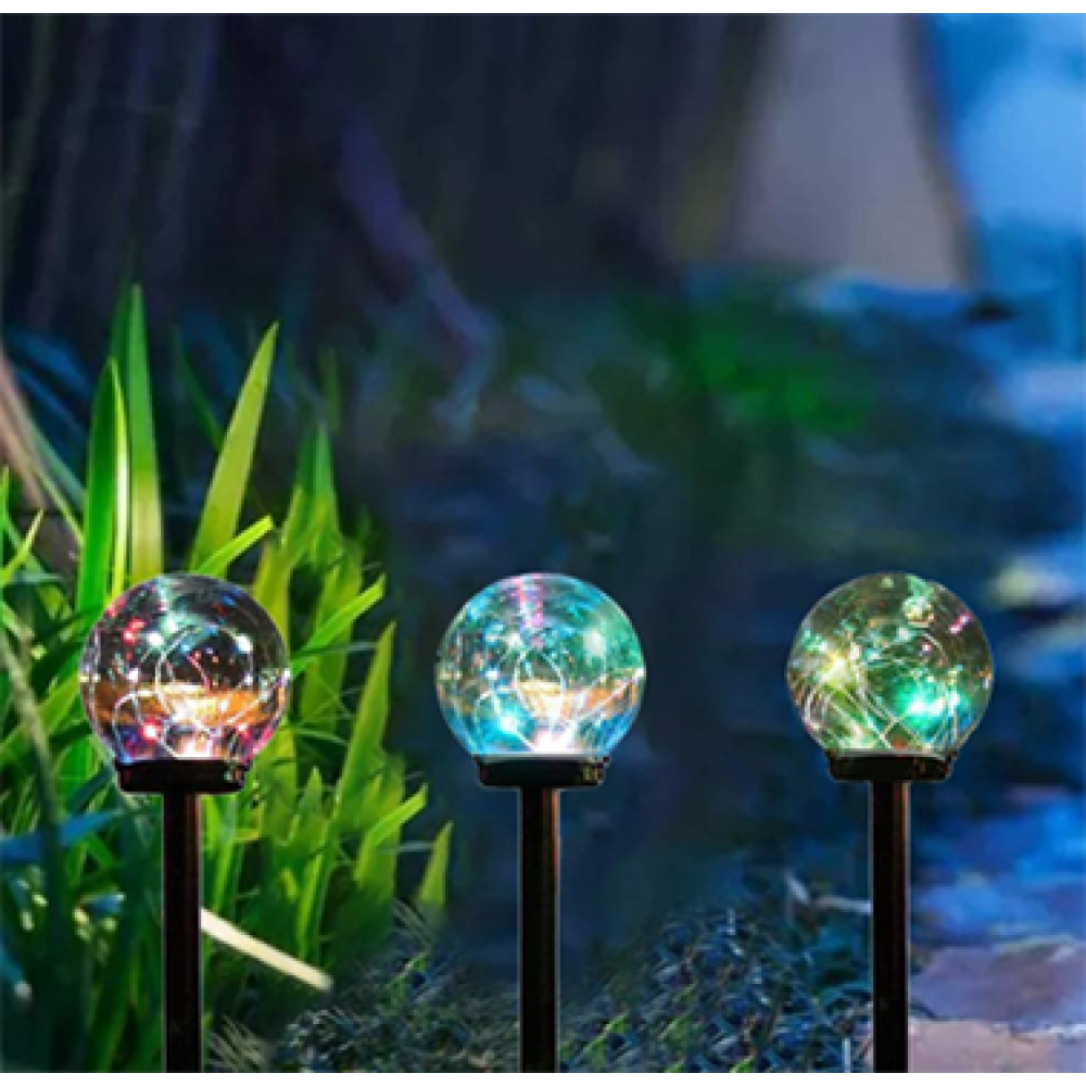 Ηλιακό φωτιστικό "ΟΥΡΑΝΙΟ ΤΟΞΟ" με λαμπάκια LED 10x34