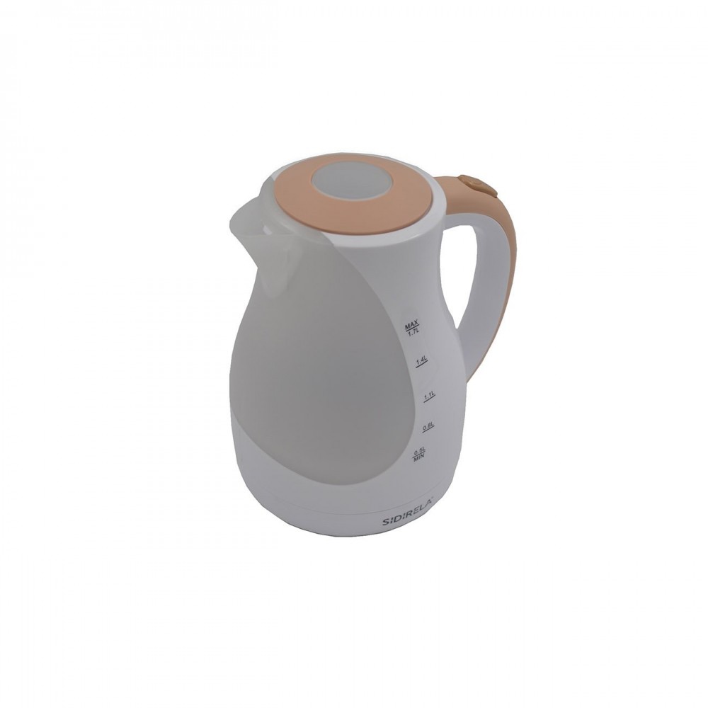 Ηλεκτρικός βραστήρας "POP" από πλαστικό σε λευκό/μπεζ χρώμα