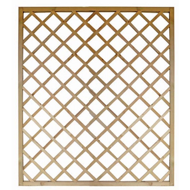 Καφασωτό από ξύλο σε φυσικό χρώμα 90x120