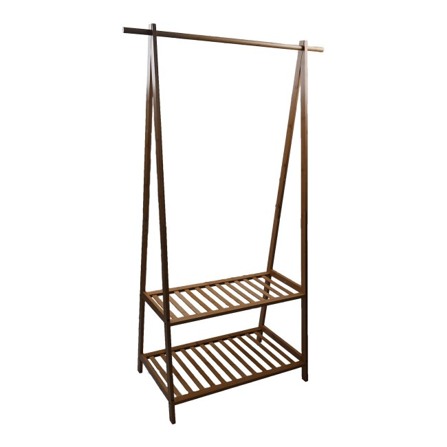 Κρεμάστρα δαπέδου "ΒΑΜΒΟΟ" σε χρώμα φυσικό 90x43x152