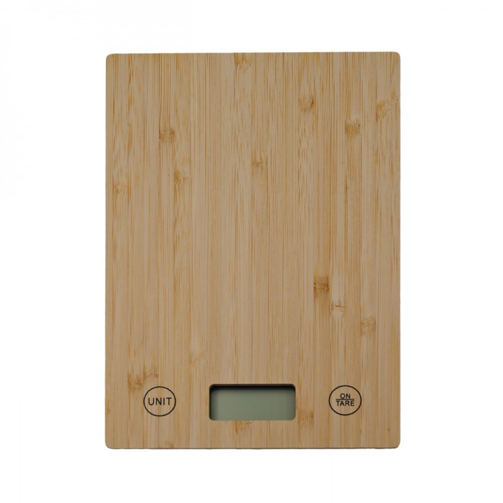 Ζυγαριά κουζίνας ψηφιακή από μπαμπού