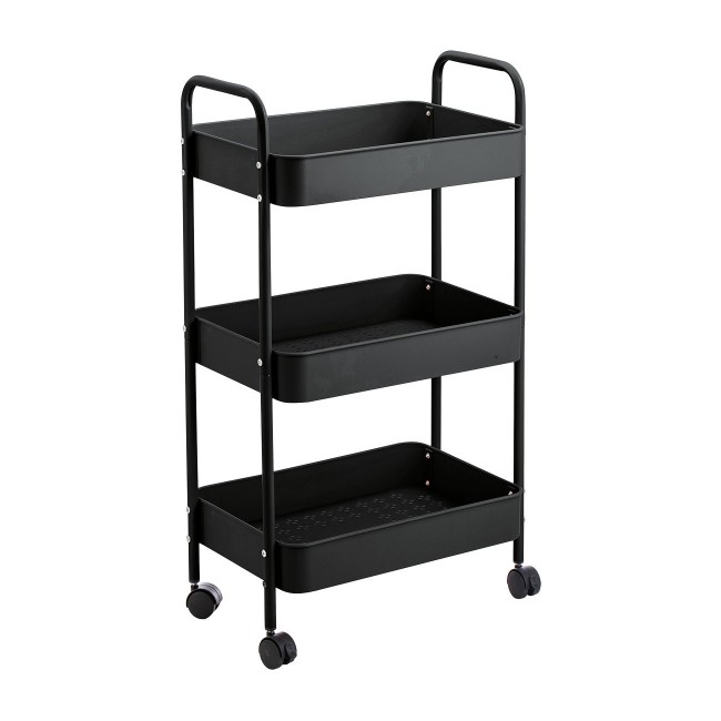 Τρόλεϊ “PRO” τριών θέσεων σε χρώμα μαύρο 85x35x45