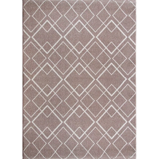 Χαλί "FAYNO" σε χρώμα μπεζ/λευκό 160x220