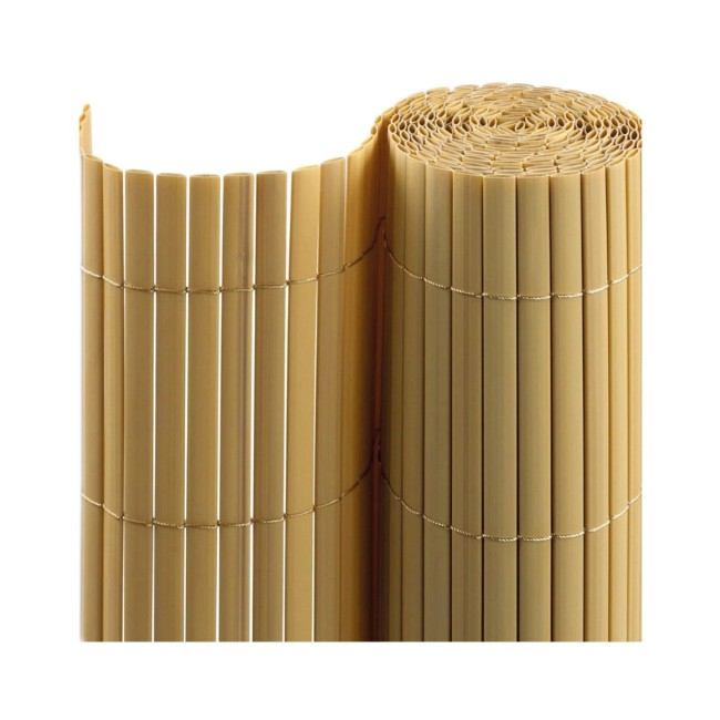 Καλαμωτή πλαστική σε χρώμα φυσικό 1x3