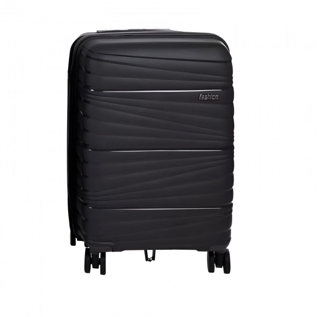 Βαλίτσα "TRAVEL" σκληρή σε χρώμα ανθρακί