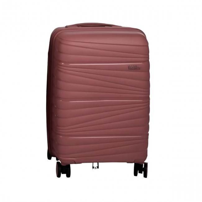 Βαλίτσα "TRAVEL" σκληρή σε χρώμα ροζ