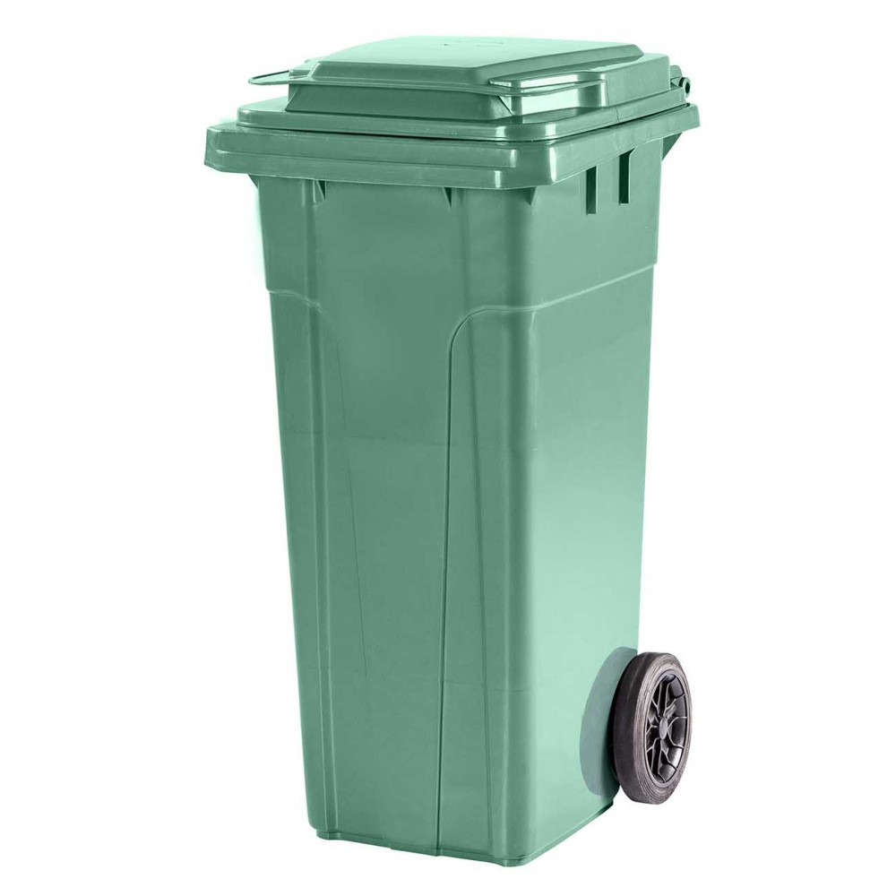Κάδος απορριμμάτων σε πράσινο 120L
