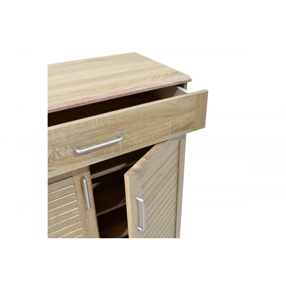 Παπουτσοθήκη-ντουλάπι "SANTE" σε χρώμα σονόμα 80x40x123