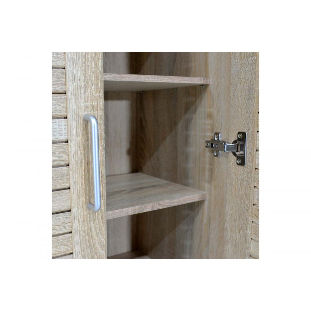 Παπουτσοθήκη-ντουλάπα "SANTE" σε χρώμα σονόμα 60x40x183