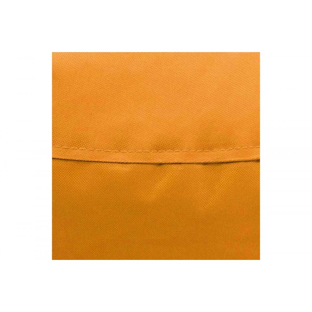 Πουφ πολυθρόνα "NORM" υφασμάτινο σε χρώμα πορτοκαλί 65x55x75