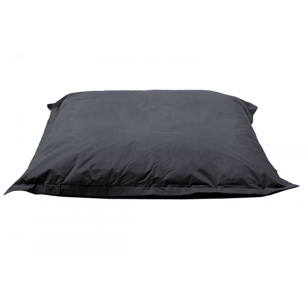 Πουφ μαξιλάρι "PIGRO" υφασμάτινο σε χρώμα γκρι 175x135x25