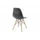 Καρέκλα "JULITA" pp σε χρώμα μαύρο 52.5x46.50x82.5