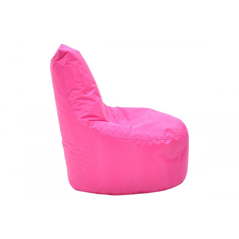 Πουφ πολυθρόνα "NORM PRO" υφασμάτινο σε χρώμα ροζ 70x60x75