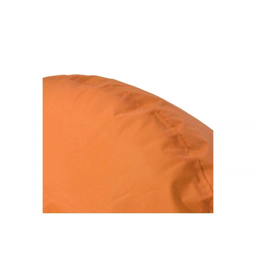 Πουφ πολυθρόνα "NORM PRO" υφασμάτινο σε χρώμα πορτοκαλί 70x60x75