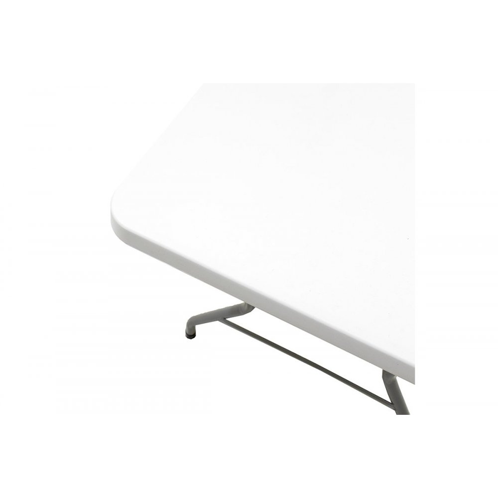 Τραπέζι catering-συνεδρίου "APRILIA" σε λευκό χρώμα 183x76x74