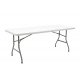 Τραπέζι catering-συνεδρίου "APRILIA" σε λευκό χρώμα 183x76x74