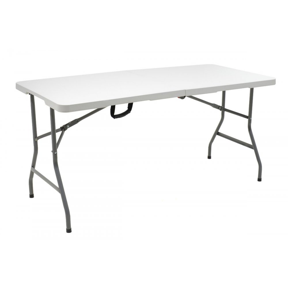 Τραπέζι catering "RODEO" πτυσσόμενο σε χρώμα λευκό 152x70x74