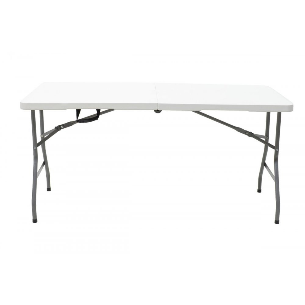 Τραπέζι catering "RODEO" πτυσσόμενο σε χρώμα λευκό 152x70x74