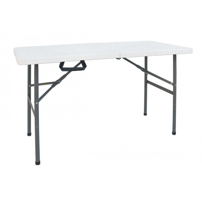 Τραπέζι catering "RODEO" πτυσσόμενο σε χρώμα λευκό 122x60x74