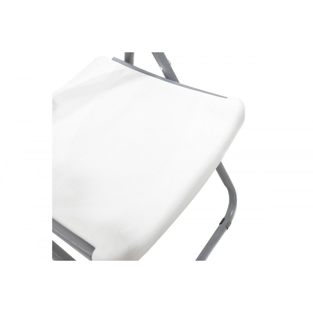 Καρέκλα "EDISON" πτυσσόμενη πολυπροπυλενίου σε χρώμα λευκό 45x50x88