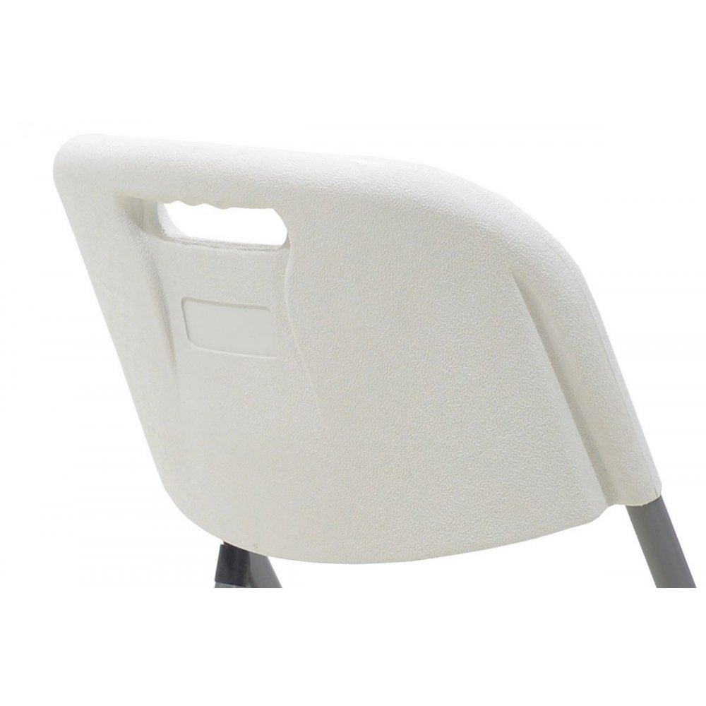 Καρέκλα "EDISON" πτυσσόμενη πολυπροπυλενίου σε χρώμα λευκό 45x50x88