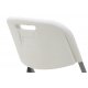Καρέκλα "EDISON" πτυσσόμενη πολυπροπυλενίου σε χρώμα λευκό 45x50x88