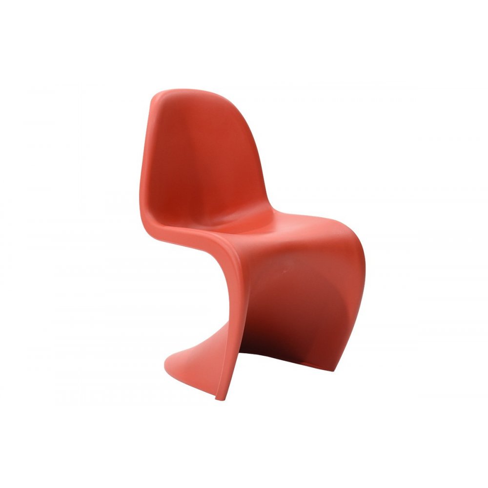Καρέκλα "IREN" πολυπροπυλενίου σε χρώμα κόκκινο ματ 56x49x85
