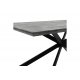Τραπέζι "STYLISH" ορθογώνιο σε χρώμα γκρι-cement 180x90x75