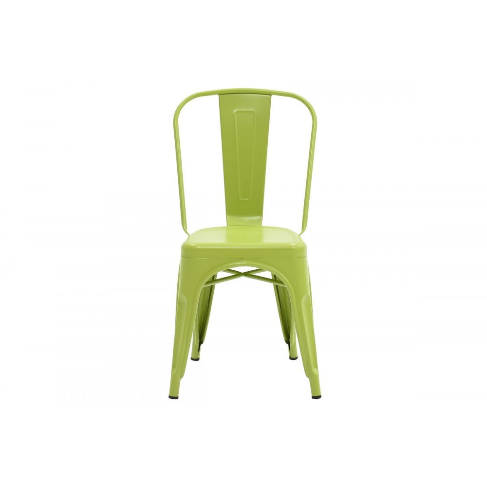 Καρέκλα "UTOPIA" μεταλλική σε χρώμα πράσινο 48x45x87