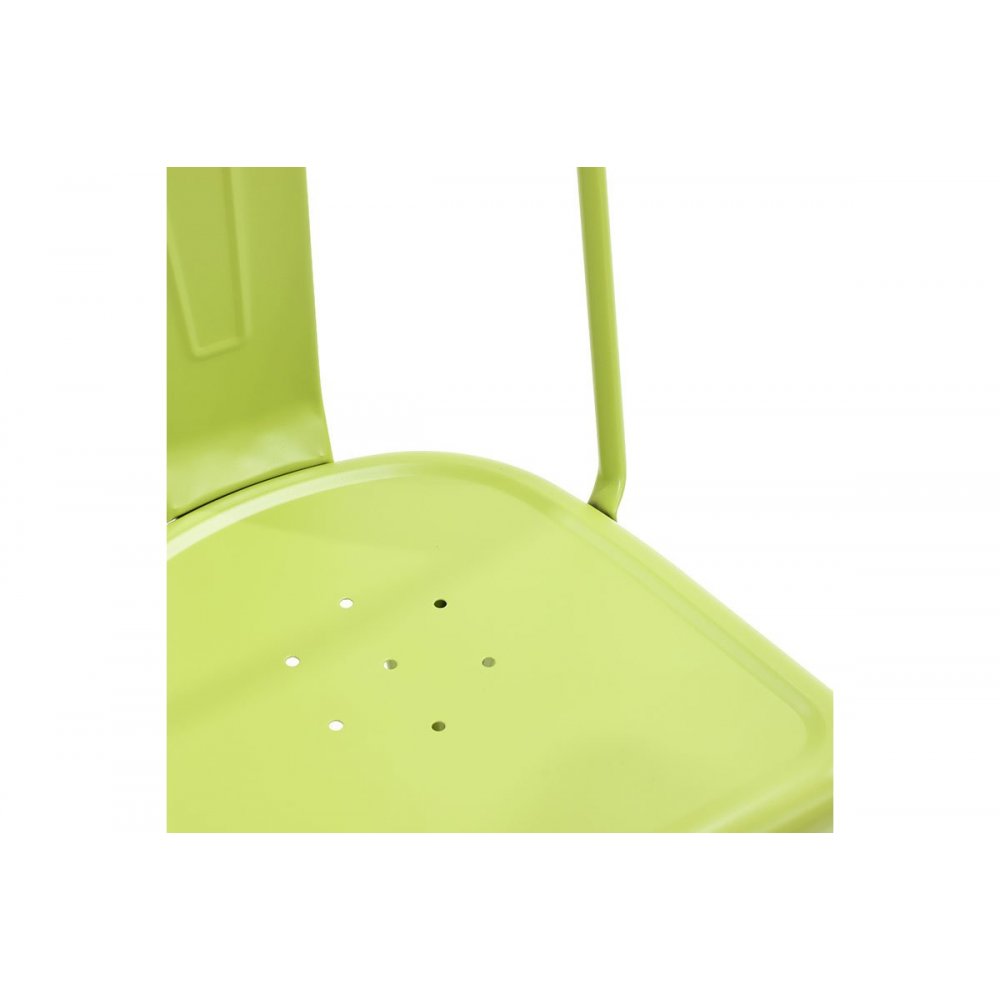 Καρέκλα "UTOPIA" μεταλλική σε χρώμα πράσινο 48x45x87