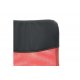 Πολυθρόνα διευθυντή "JOEL" από ύφασμα mesh σε χρώμα μαύρο-κόκκινο 64x63x110/120
