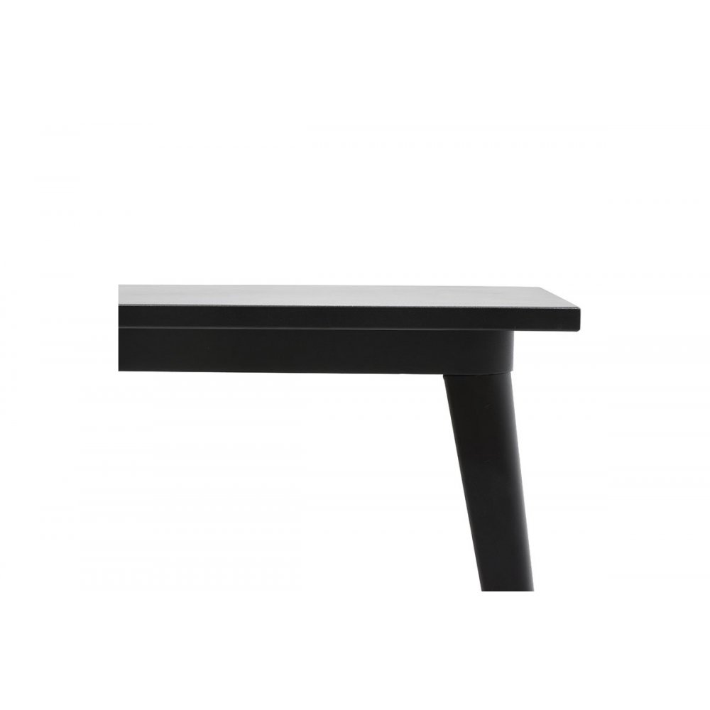 Τραπέζι "UTOPIA" μεταλλικό σε χρώμα μαύρο 120x70x75,5